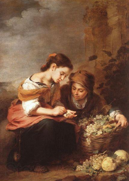 Bartolome Esteban Murillo Vendedores de fruta